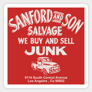 Sanford & Son We Buy & Sell Junk Distressed Magnet